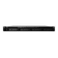 Synology RackStation RS820RP+ NAS & Speicherserver Rack (1U) Eingebauter Ethernet-Anschluss Schwarz C3538