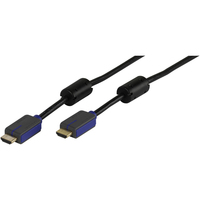 Vivanco 47/10 50FEG HDMI-Kabel 5 m HDMI Typ A (Standard) Schwarz, Blau (Schwarz, Blau)