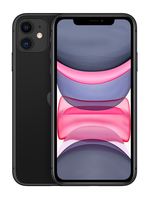 Apple iPhone 11 15,5 cm (6.1 Zoll) Dual-SIM iOS 13 4G 64 GB Schwarz (Schwarz)