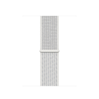 Apple MX802ZM/A Smartwatch-Zubehör Band Weiß Nylon (Weiß)