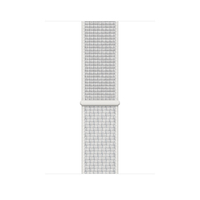 Apple MX822ZM/A Smartwatch-Zubehör Band Weiß Nylon (Weiß)