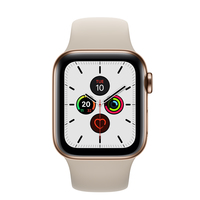 Apple Watch Series 5 OLED 40 mm Digital 324 x 394 Pixel Touchscreen 4G Gold WLAN GPS