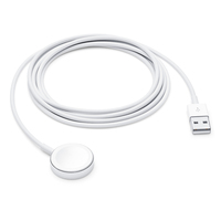 Apple MX2F2ZM/A Smart Wearable Accessoire Ladekabel Weiß (Weiß)