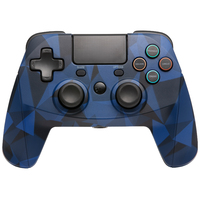Snakebyte 4 S Wireless Blau, Camouflage Bluetooth/USB Gamepad Analog / Digital PlayStation 4, Playstation 3 (Blau, Camouflage)