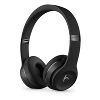 Apple Solo 3 Kopfhörer Kabellos Kopfband Anrufe/Musik Mikro-USB Bluetooth Schwarz
