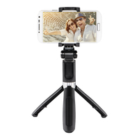 Hama Funstand 57 Selfie-Stick Smartphone Schwarz (Schwarz)