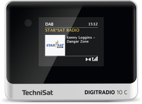TechniSat DIGITRADIO 10 C Persönlich Analog & Digital Schwarz, Silber