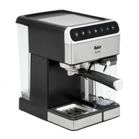 Fakir 92 09 001 Kaffeemaschine Halbautomatisch Espressomaschine 1,8 l (Schwarz, Silber)