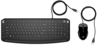 HP Pavilion Pavillon Tastatur und Maus 200 (Schwarz)