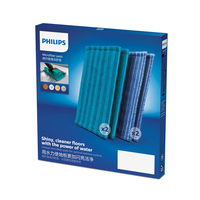 Philips Rechargeable Stick Accessory XV1700/01 Mikrofaserpads (Blau, Grün)