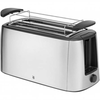 WMF Bueno Pro 61.3022.5008 Toaster Schwarz, Edelstahl