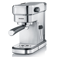 Severin KA 5994 Kaffeemaschine Manuell Espressomaschine 1,1 l (Schwarz, Edelstahl)