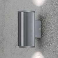 Konstsmide 7514-300 Wandbeleuchtung Für die Nutzung im Außenbereich geeignet Grau (Grau)