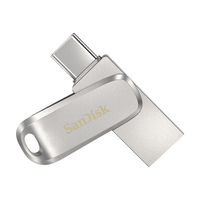SanDisk Ultra Dual Drive Luxe USB-Stick 32 GB USB Type-A / USB Type-C 3.2 Gen 1 (3.1 Gen 1) Edelstahl (Edelstahl)