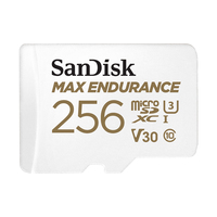 SanDisk MAX ENDURANCE 256 GB MicroSDXC UHS-I Klasse 10 (Weiß)