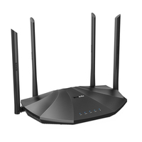 Tenda AC19 WLAN-Router Gigabit Ethernet Dual-Band (2,4 GHz/5 GHz) 4G Schwarz (Schwarz)