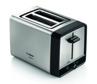 Bosch TAT5P420DE Toaster 2 Scheibe(n) 970 W Schwarz, Silber