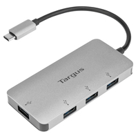 Targus ACH226EU Schnittstellen-Hub USB 3.2 Gen 1 (3.1 Gen 1) Type-C 5000 Mbit/s Silber (Silber)