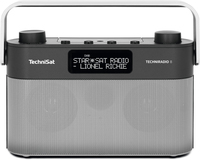 TechniSat TECHNIRADIO 8 Tragbar Analog & Digital Schwarz, Silber (Schwarz, Silber)