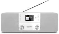 TechniSat 370 CD BT Persönlich Analog & Digital Weiß (Weiß)