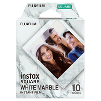Fujifilm SQUARE 'White Marble' Sofortbildfilm 10 Stück(e) 76,2 x 50,8 mm