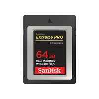SanDisk Extreme Pro 64 GB CFexpress (Schwarz)