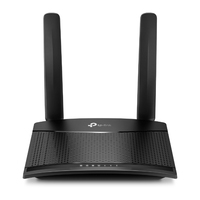 TP-Link TL-MR100 WLAN-Router Schnelles Ethernet Einzelband (2,4GHz) 3G 4G Schwarz (Schwarz)