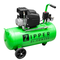 Zipper ZI-COM50E Luftkompressor 1100 W 165 l/min AC (Schwarz, Grün)