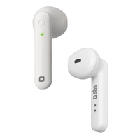 SBS TEEARTWSHOPBTW Kopfhörer & Headset Kabellos im Ohr Sport Bluetooth Weiß (Weiß)