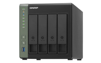 QNAP TS-431KX-2G NAS & Speicherserver Tower Eingebauter Ethernet-Anschluss Schwarz Alpine AL-214