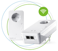 Devolo Magic 2 WiFi next Starter Kit 2400 Mbit/s Eingebauter Ethernet-Anschluss WLAN Weiß 2 Stück(e) (Weiß)