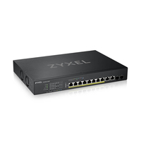 Zyxel XS1930-12HP-ZZ0101F Netzwerk-Switch Managed L3 10G Ethernet (100/1000/10000) Power over Ethernet (PoE) Schwarz (Schwarz)