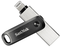 SanDisk iXpand USB-Stick 64 GB USB Type-A / Lightning 3.2 Gen 2 (3.1 Gen 2) Schwarz, Silber (Schwarz, Silber)