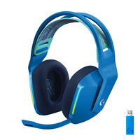 Logitech G G733 Wireless Headset Kopfh&ouml;rer Kabellos Kopfband Gaming Blau (Blau)