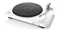 Denon DP-450USB Audio-Plattenspieler mit Riemenantrieb Weiß Manuell (Weiß)