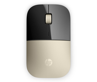 HP Z3700 Maus Beidh&auml;ndig RF Wireless Optisch 1200 DPI (Schwarz, Gold)