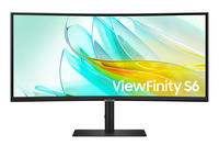 Samsung ViewFinity LS34C652UAUXEN Computerbildschirm 86,4 cm (34") 3440 x 1440 Pixel 4K Ultra HD LED Schwarz
