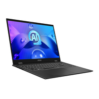 MSI Prestige 16 AI STUDIO B1VFG-009 Laptop 40,6 cm (16") UHD+ Intel Core Ultra 9 185H 32 GB LPDDR5-SDRAM 1 TB SSD NVIDIA GeForce RTX 4060 Wi-Fi 7 (802.11be) Windows 11 Pro Grau (Grau)