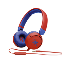 JBL Jr310 Kopfhörer Verkabelt Kopfband Calls/Music Blau, Rot (Blau, Rot)