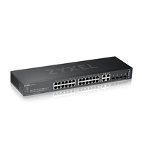 Zyxel GS2220-28-EU0101F Netzwerk-Switch Managed L2 Gigabit Ethernet (10/100/1000) Schwarz (Schwarz)