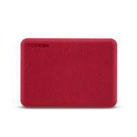 Toshiba Canvio Advance Externe Festplatte 2 TB Rot