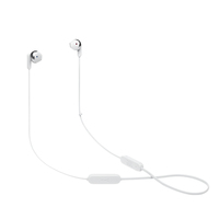 JBL Tune 215BT Kopfhörer Kabellos im Ohr, Nackenband Calls/Music Bluetooth Weiß (Weiß)
