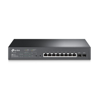 TP-LINK TL-SG2210MP Netzwerk-Switch Gigabit Ethernet (10/100/1000) Power over Ethernet (PoE) Schwarz (Schwarz)