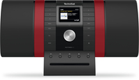 TechniSat MULTYRADIO 4.0 Home-Audio-Minisystem 20 W Schwarz, Rot (Schwarz, Rot)