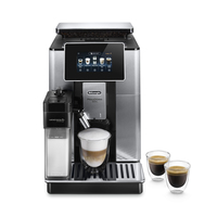 De’Longhi PrimaDonna Soul Vollautomatisch Espressomaschine 2,2 l (Schwarz, Edelstahl)