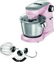 Bosch MUM9A66N00 Küchenmaschine 1600 W 5,5 l Pink, Edelstahl