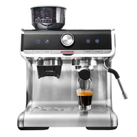 Gastroback Design Espresso Barista Pro Vollautomatisch Espressomaschine 2,8 l (Schwarz, Edelstahl)