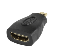 Vivanco 47/14 04 HDMI Typ A (Standard) HDMI Typ D (Mikrofon) Schwarz (Schwarz)