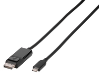Vivanco CC UC DP 15 1,5 m USB Typ-C DisplayPort Schwarz