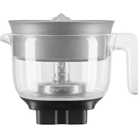 KitchenAid Artisian K400 5KSB1CPA Behälter (Schwarz, Transparent)